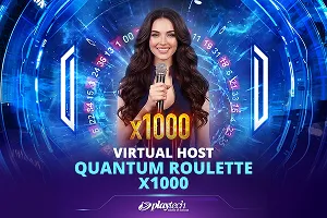 Virtual Host Quantum Roulette x1000 - LETSEBET77